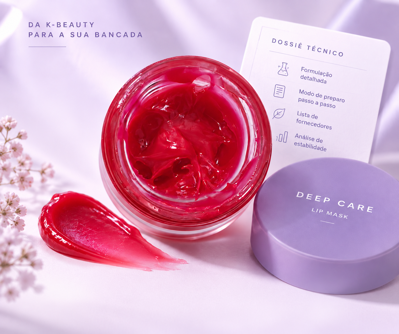 Deep Care Lip Mask — Dossiê de formulação